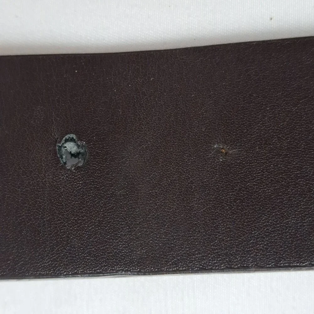 True Religion Classic Dark Brown Casual Belt Size 36